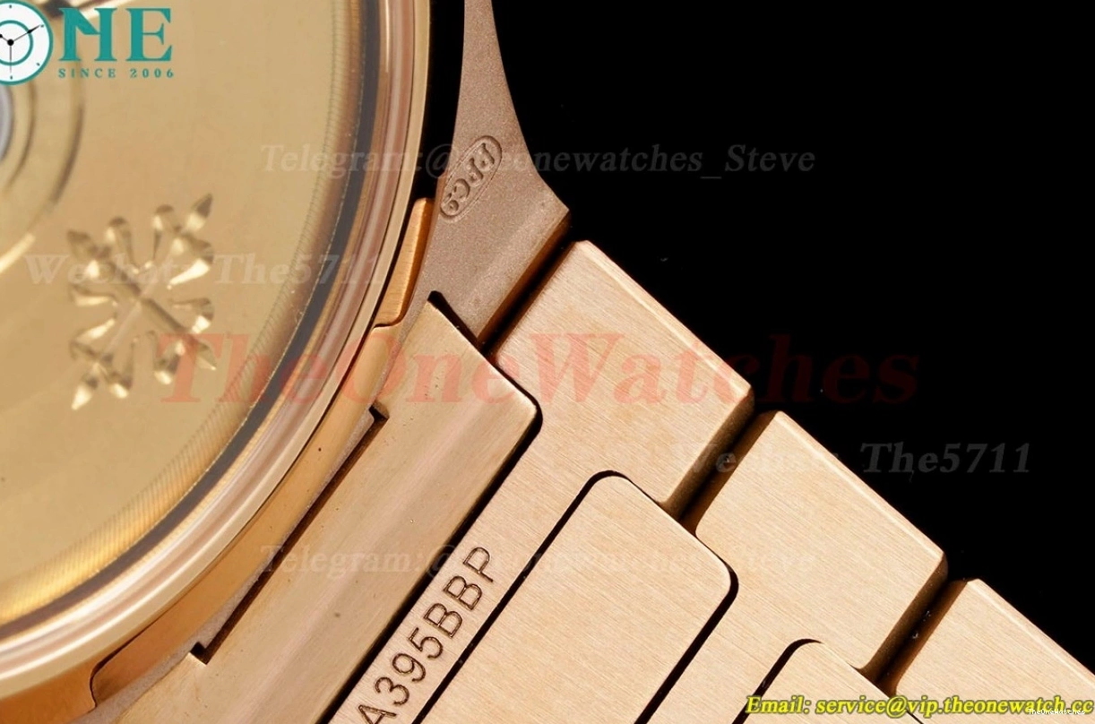 RG 324SC 35mm RG White Textured 7118 Dial PPF Nautilus 0402